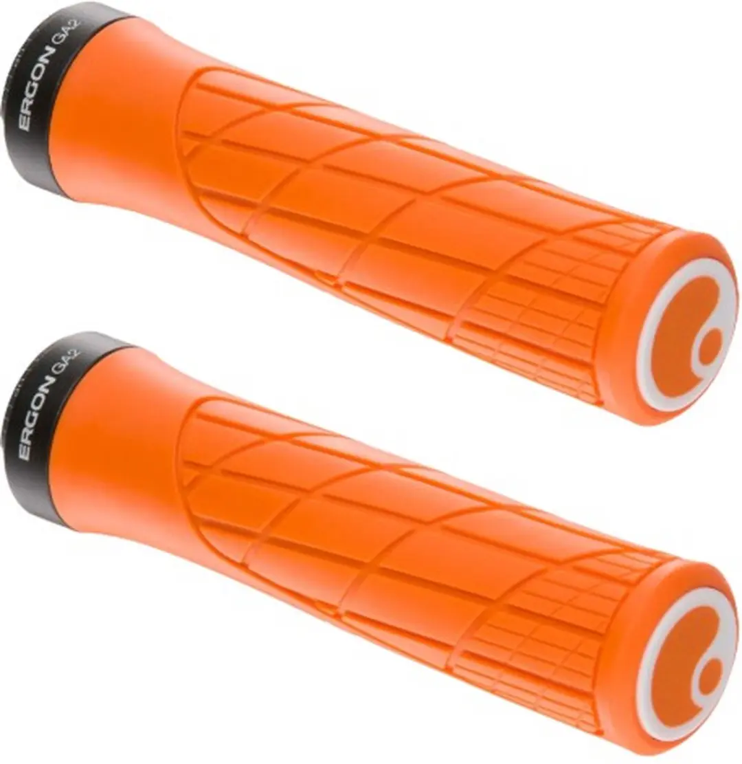 Ergon GA2 Handvatten - Mountainbike - Oranje - afbeelding 6 van 6