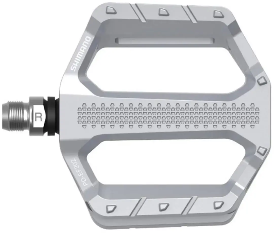 Shimano PD-EF202 Stadsfiets Pedalen - Zilver - afbeelding 3 van 6