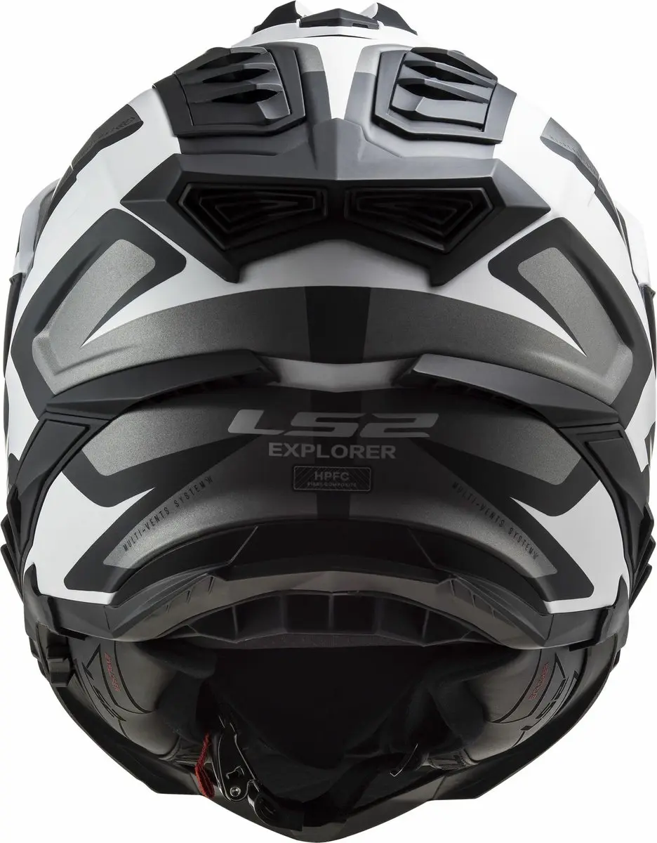 LS2 Explorer Alter MX701 Helm - Zwart/Wit - Maat XS