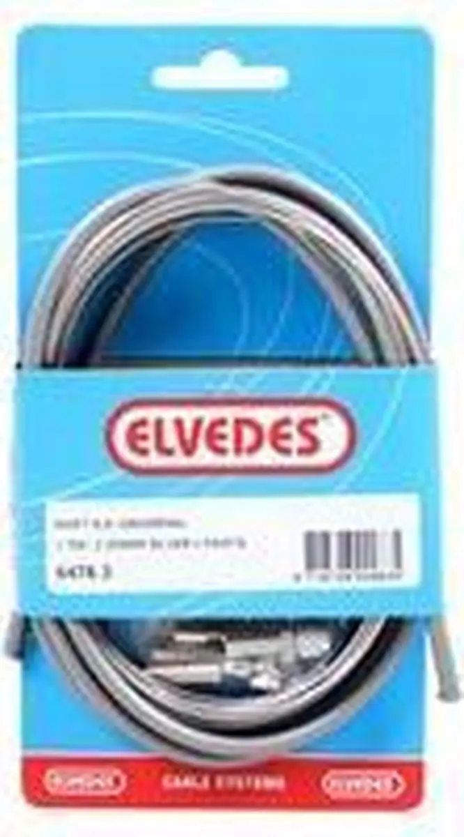 Elvedes Versnellingskabelset 1700/2250mm - Zwart - afbeelding 6 van 6