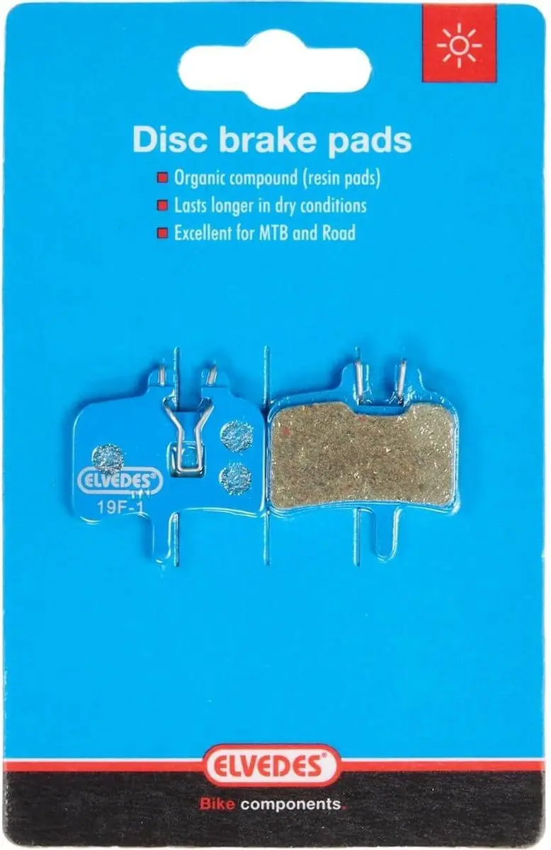 Elvedes 6850 Schijfrem Blokset - Hayes Mech/Hydr Promax - afbeelding 2 van 6