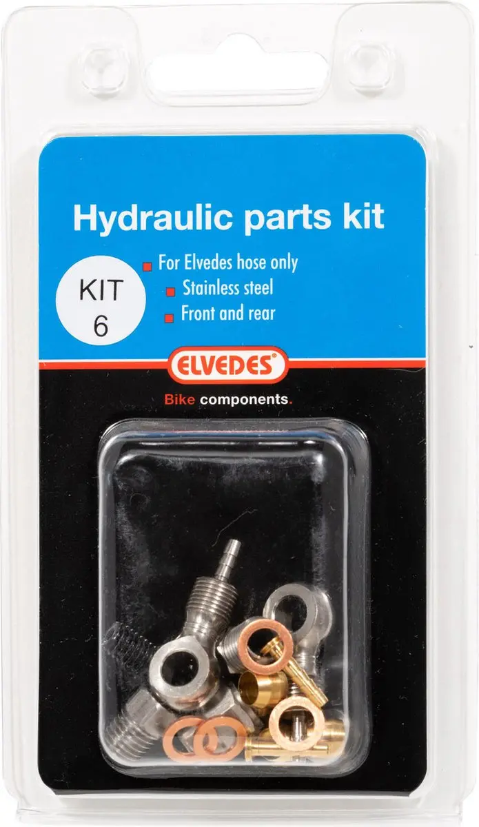 Elvedes Hydro Parts Kit 6 Adapterkit - 2016009 - afbeelding 2 van 4