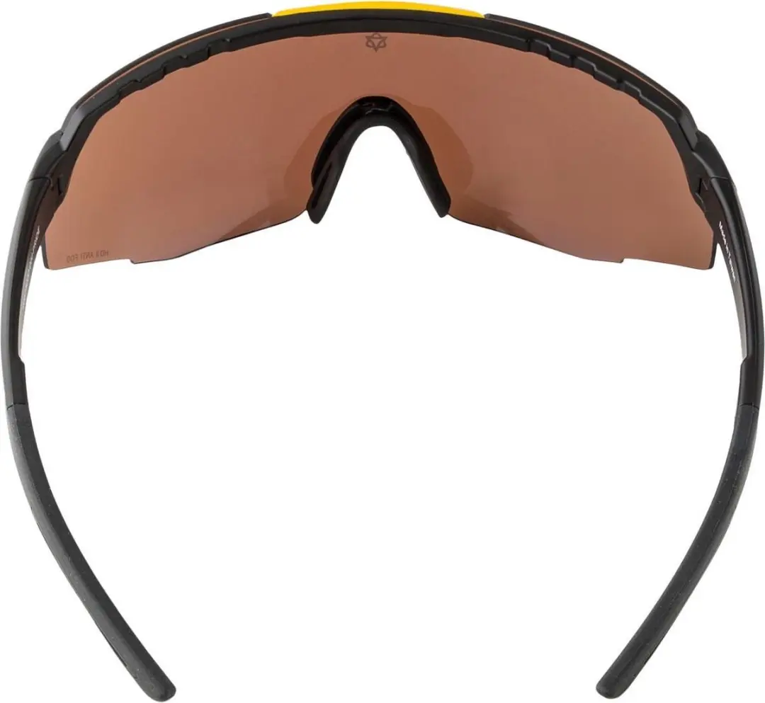 AGU Pride HDII Fietsbril - Zwart Geel - 3 Lenzen