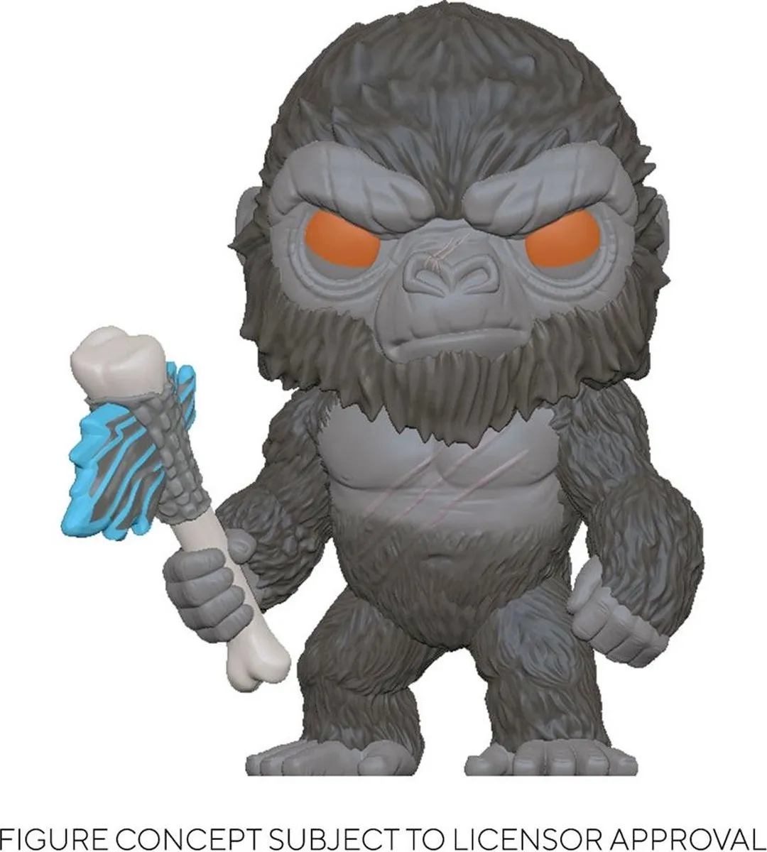 Funko POP! Movies Godzilla vs Kong King Kong met bijl - FK50953 - 9cm - Multicolor