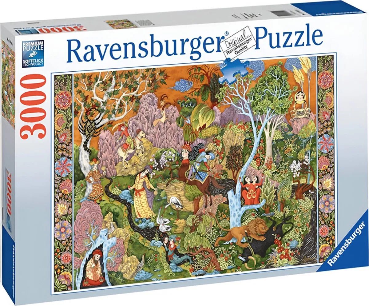 Ravensburger Eeuwige Tuin van de Zon Legpuzzel 3000 Stuks - Multicolor