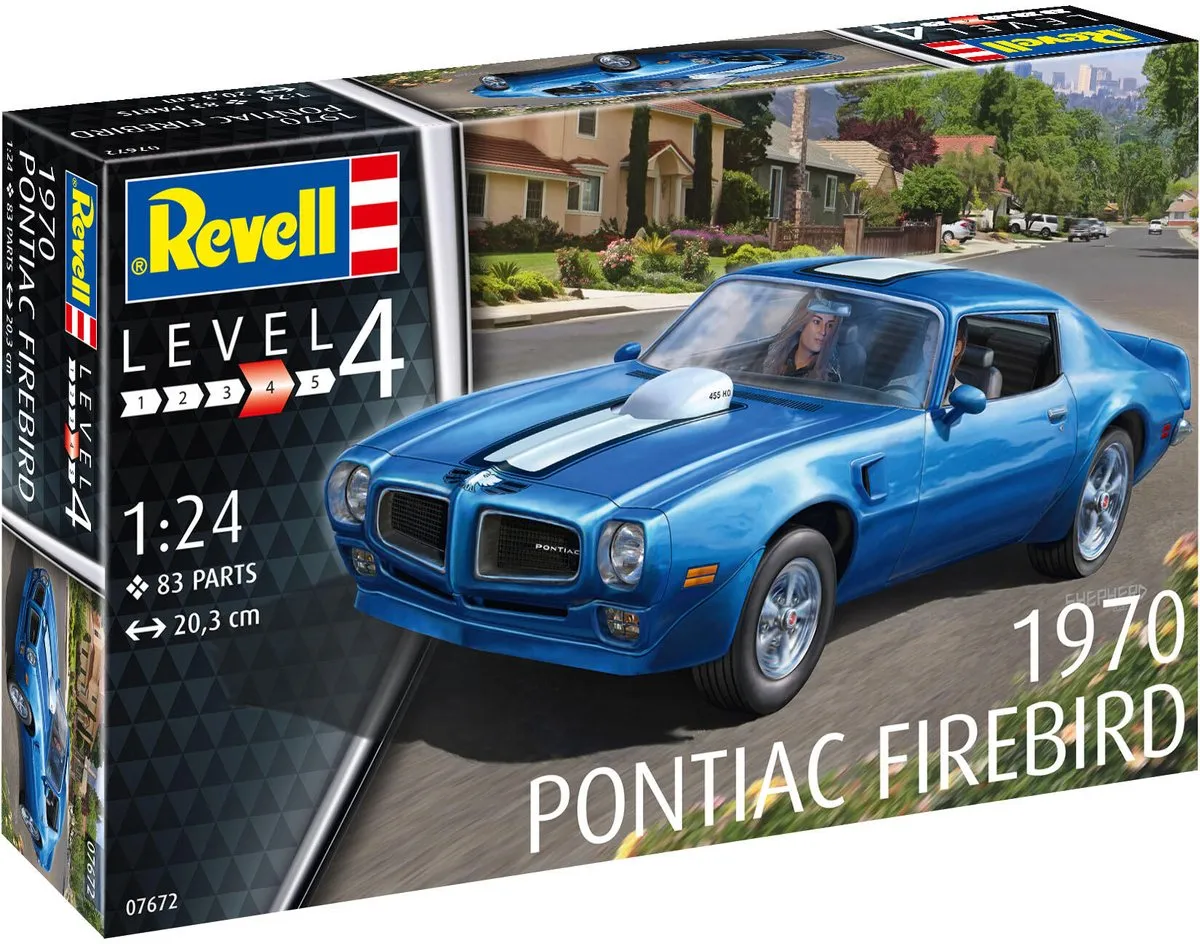 Revell 07672 Pontiac Firebird Modelbouwpakket 1:24