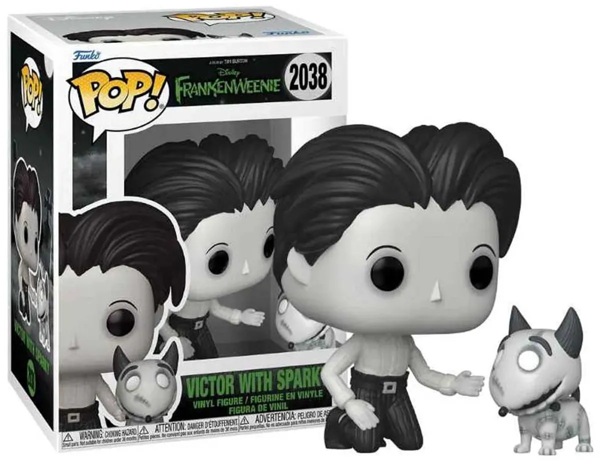 Funko Pop! Frankenweenie Victor met Sparky 2038