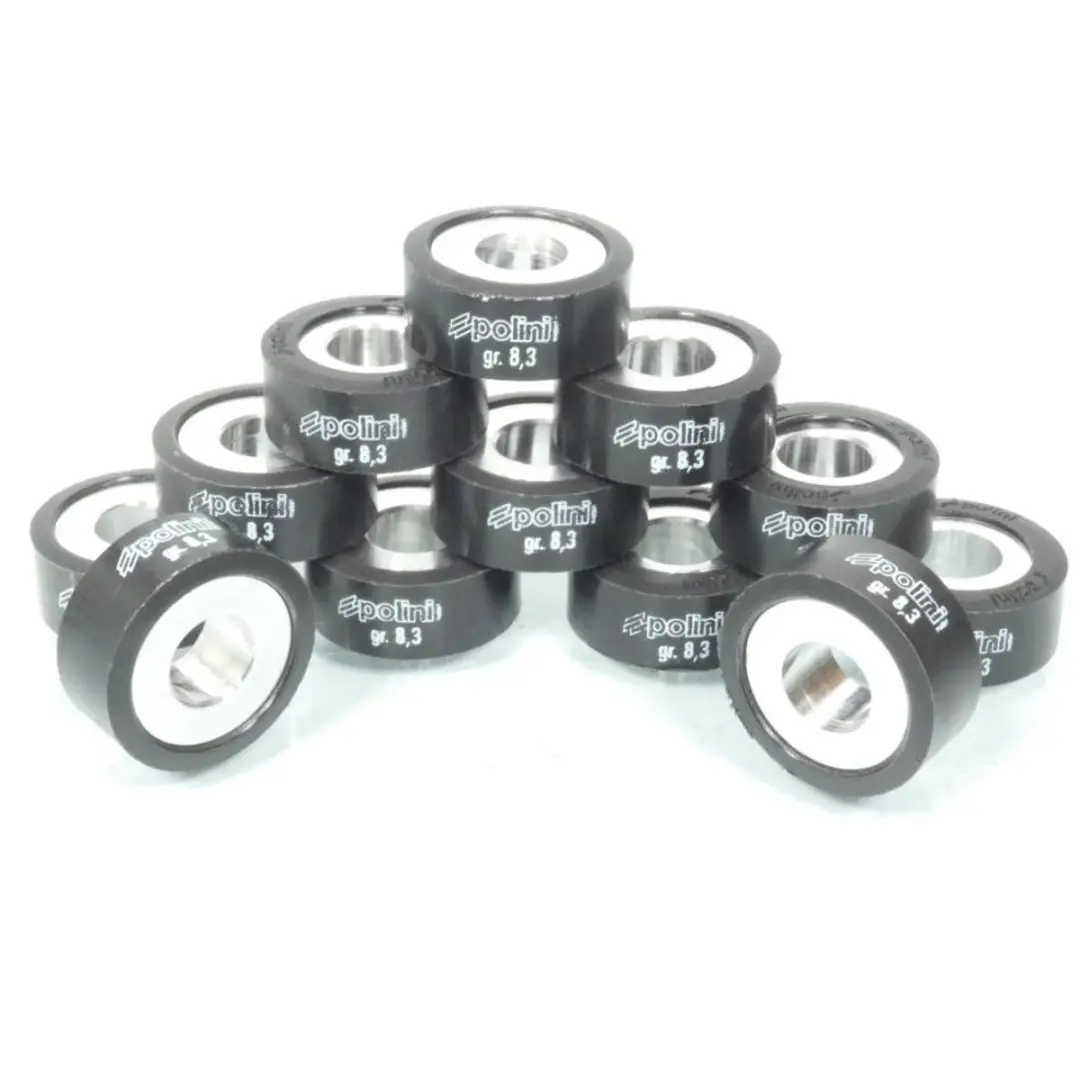 Galet rouleau de variateur Polini pour scooter Yamaha 500 Tmax 2001 à 2020 25x1