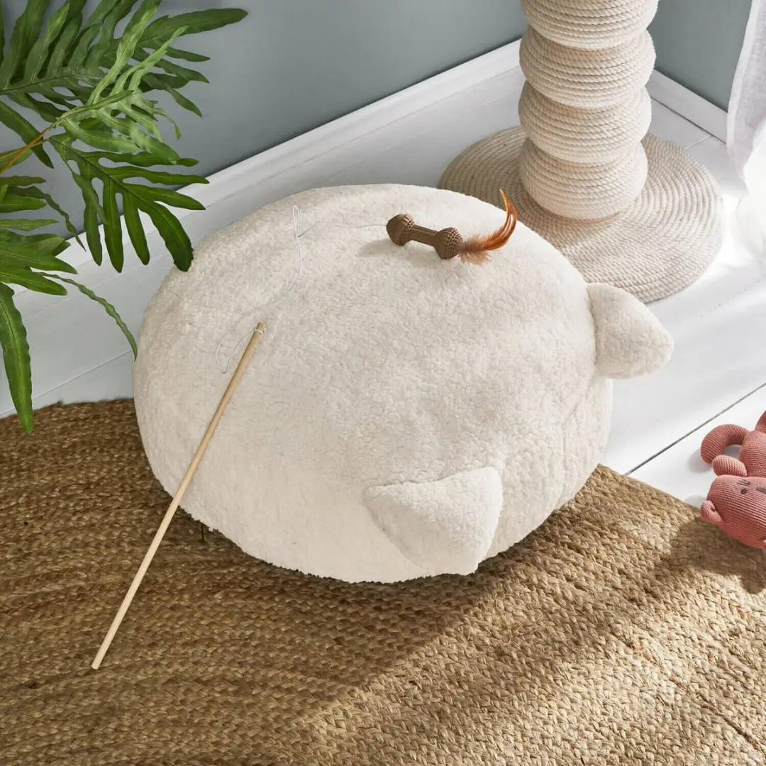Loberon Kattenmatras Fluffano - Crème