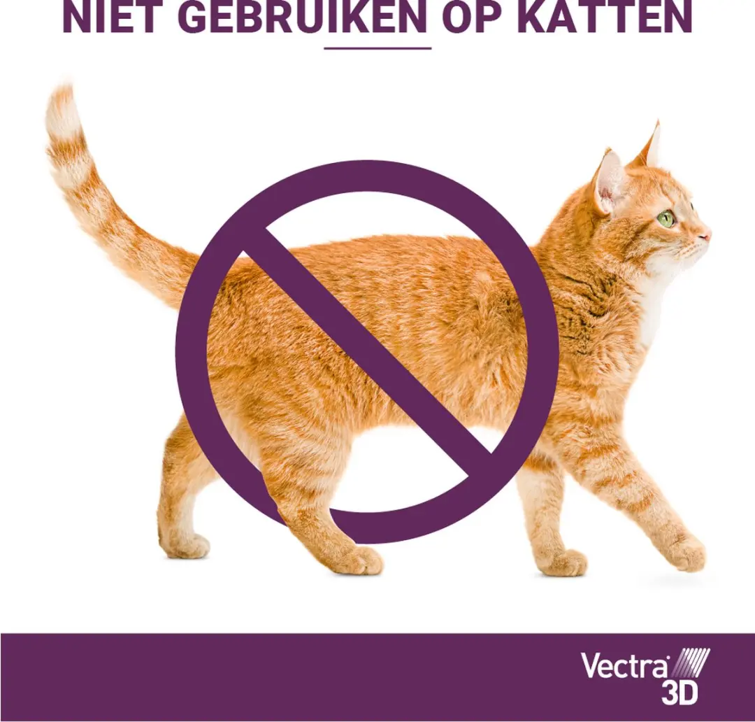 Vectra 3D Hond Anti Teken- en Vlooiendruppels 1.6ml - 3 Pipetten - afbeelding 6 van 6