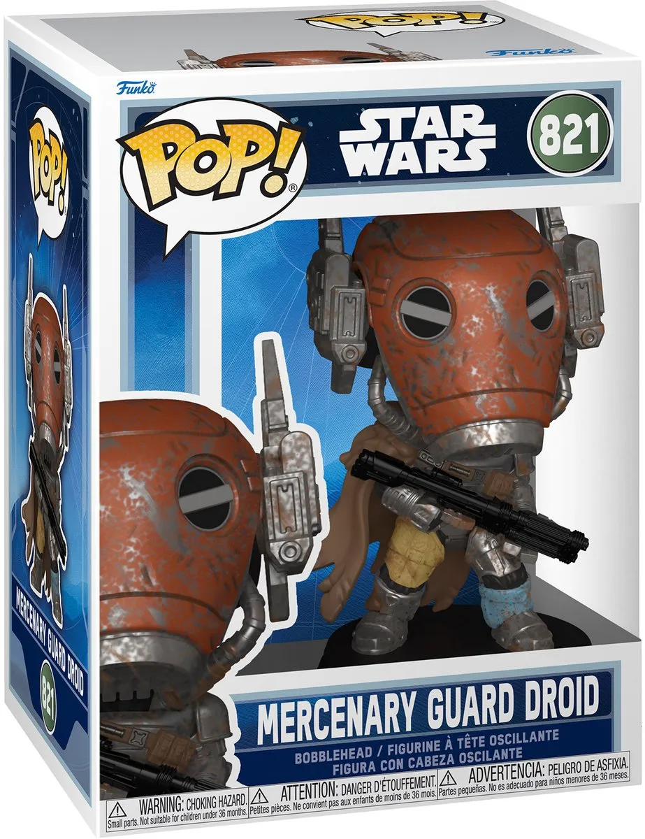 Funko POP Star Wars Mandalorian & Grogu Mercenary