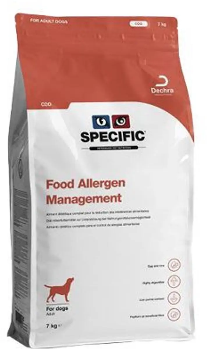 Specific CDD Food Allergen Management Hondenvoer 12kg