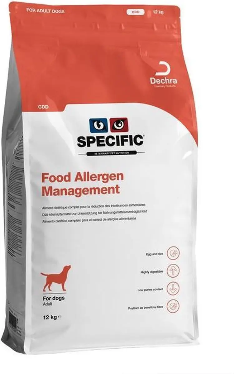 Specific CDD Food Allergen Management Hondenvoer 12kg