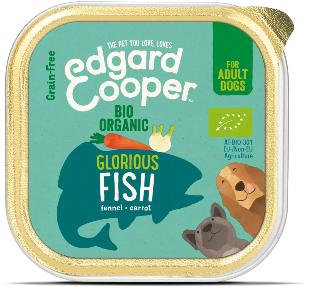 Edgard & Cooper Biologische Vis Kuipje 100g