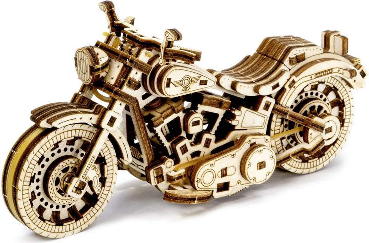 Revell 00614 Tiny Adventures Cruiser V-Twin Motorfiets - 1:13 - Houten Model - 168 Onderdelen