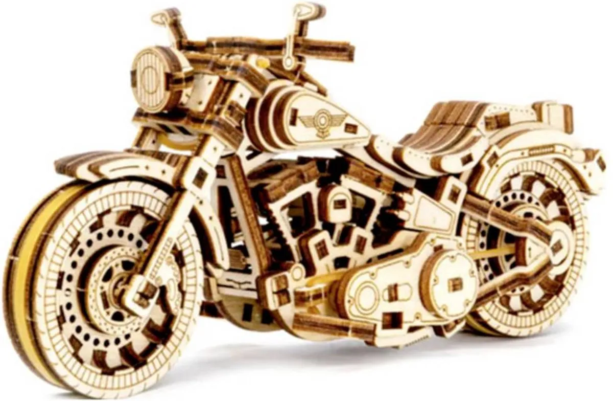Revell 00614 Tiny Adventures Cruiser V-Twin Motorfiets - 1:13 - Houten Model - 168 Onderdelen