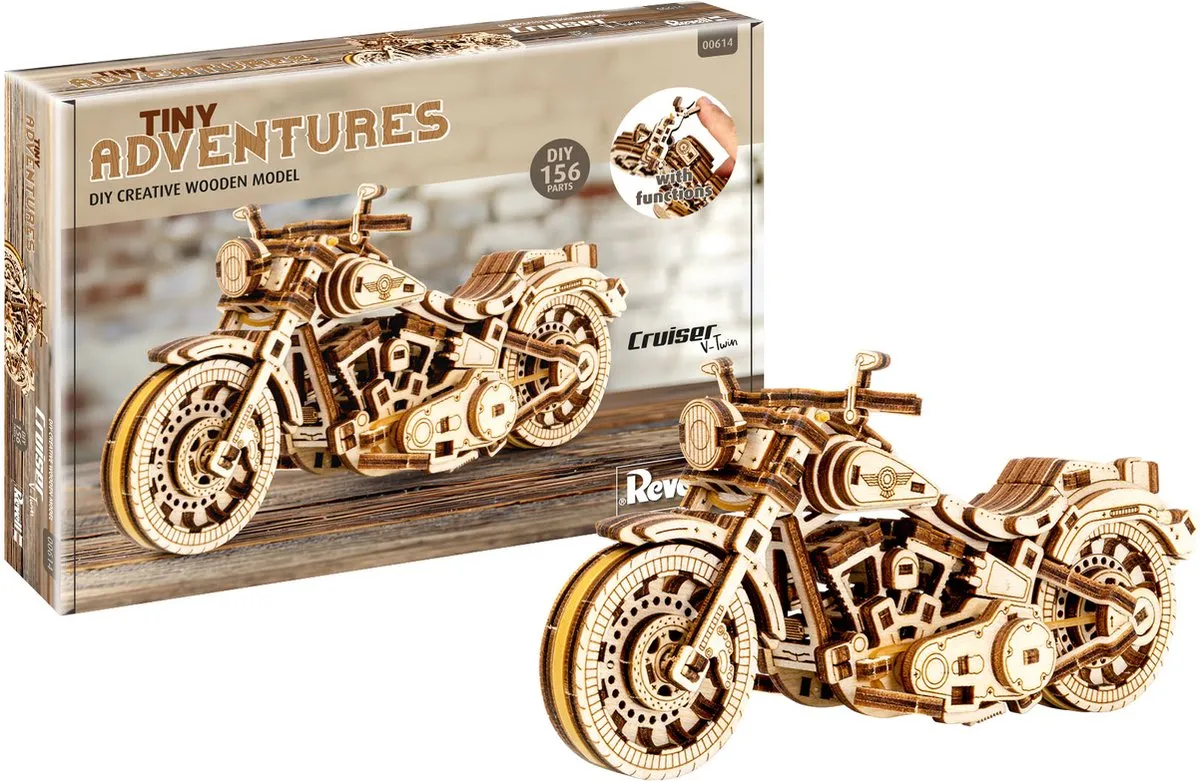 Revell 00614 Tiny Adventures Cruiser V-Twin Motorfiets