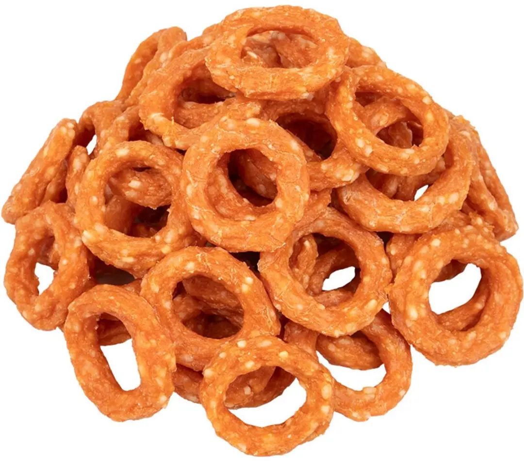 Voskes Hondensnack Ringen Kip & Rijst 400g
