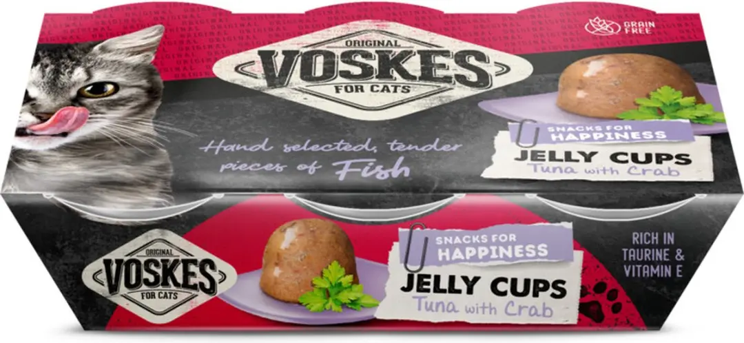 Voskes Tender Pieces Tonijn - Krab 150g