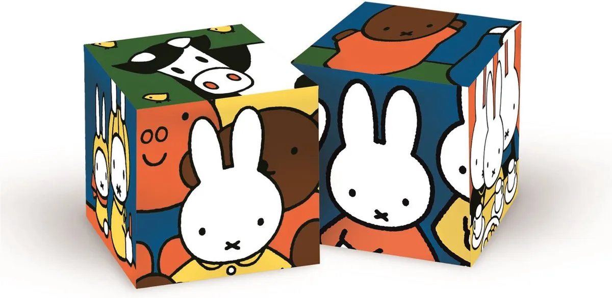 Clementoni Nijntje 6 Blokken Puzzel - 6 Stuks