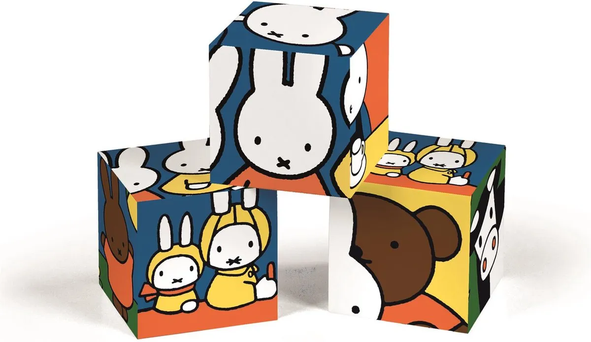 Clementoni Nijntje 6 Blokken Puzzel - 6 Stuks