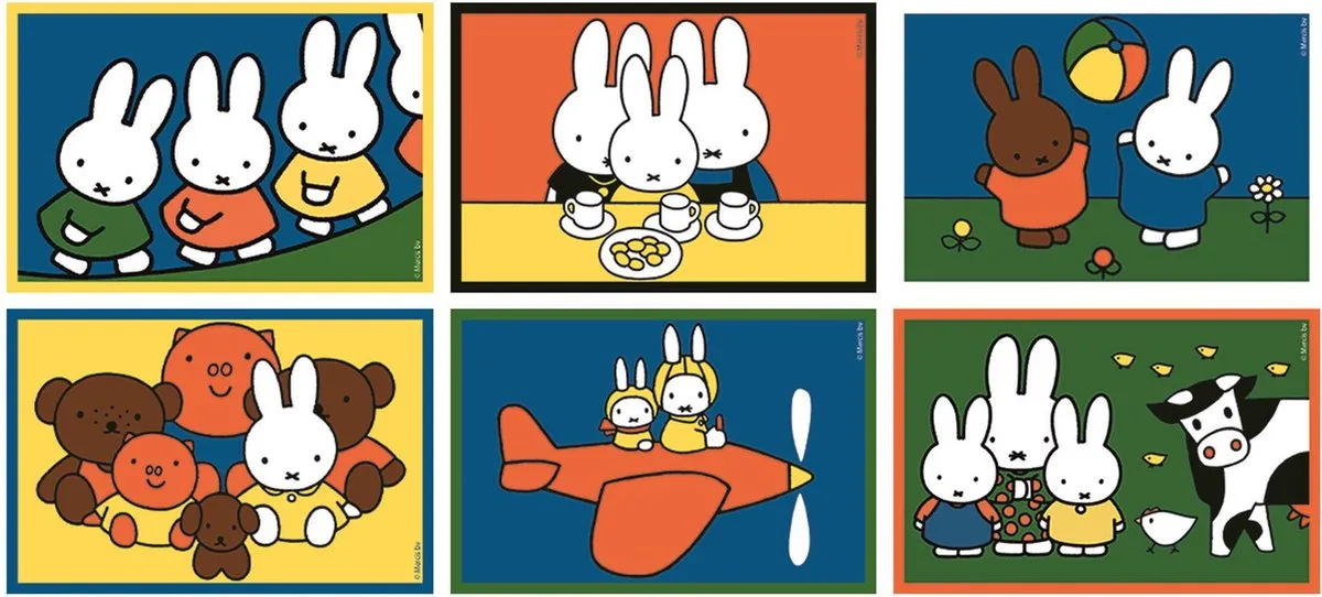 Clementoni Nijntje 6 Blokken Puzzel - 6 Stuks - afbeelding 6 van 6
