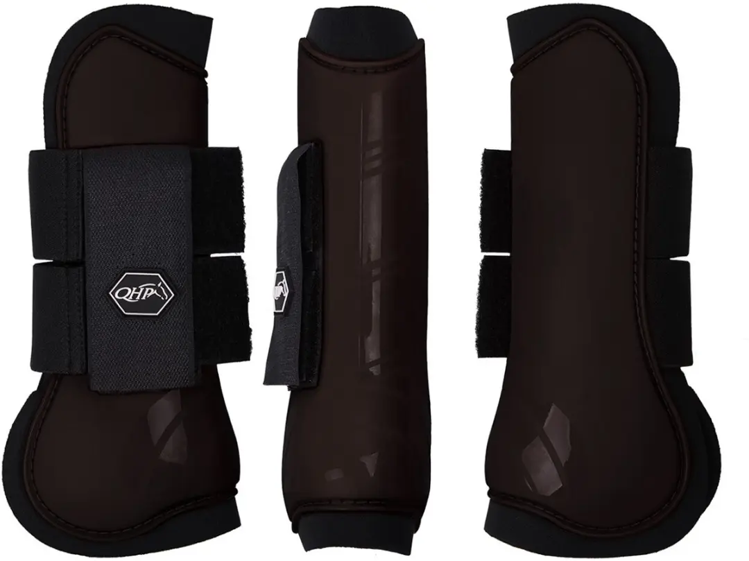 QHP Peesbeschermers Pony - 2 Stuks - Bruin