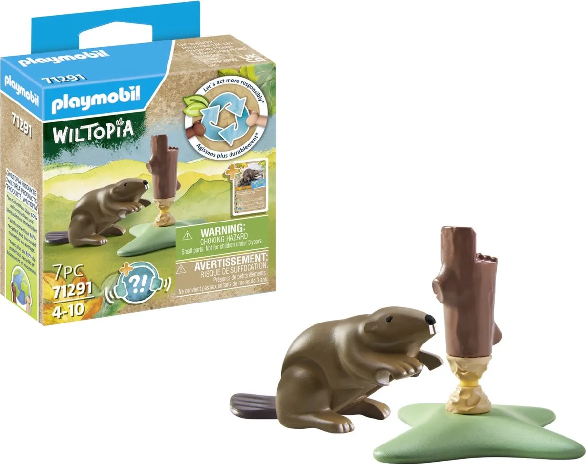 Playmobil Wiltopia Bever 71291 - Multicolor