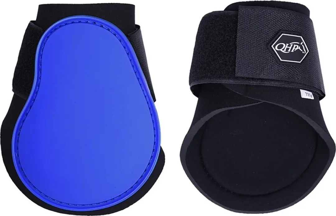 QHP Kogelbeschermers Middenblauw - Pony - 2 Stuks