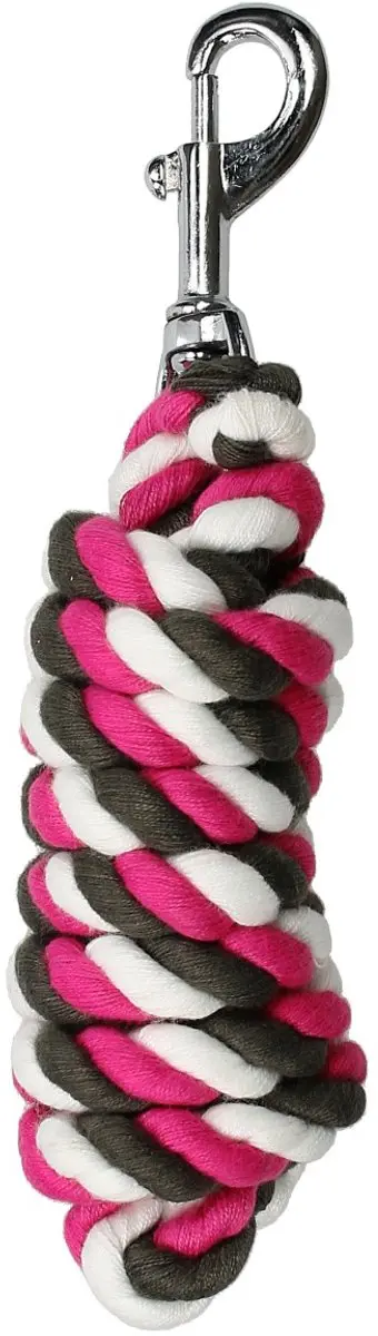 Horsegear Halstertouw Horsegear Striped Roze