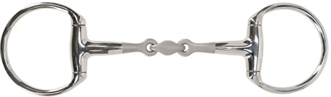 QHP Bustrens Dubbel Gebroken Anatomisch 14 mm Sandblasted