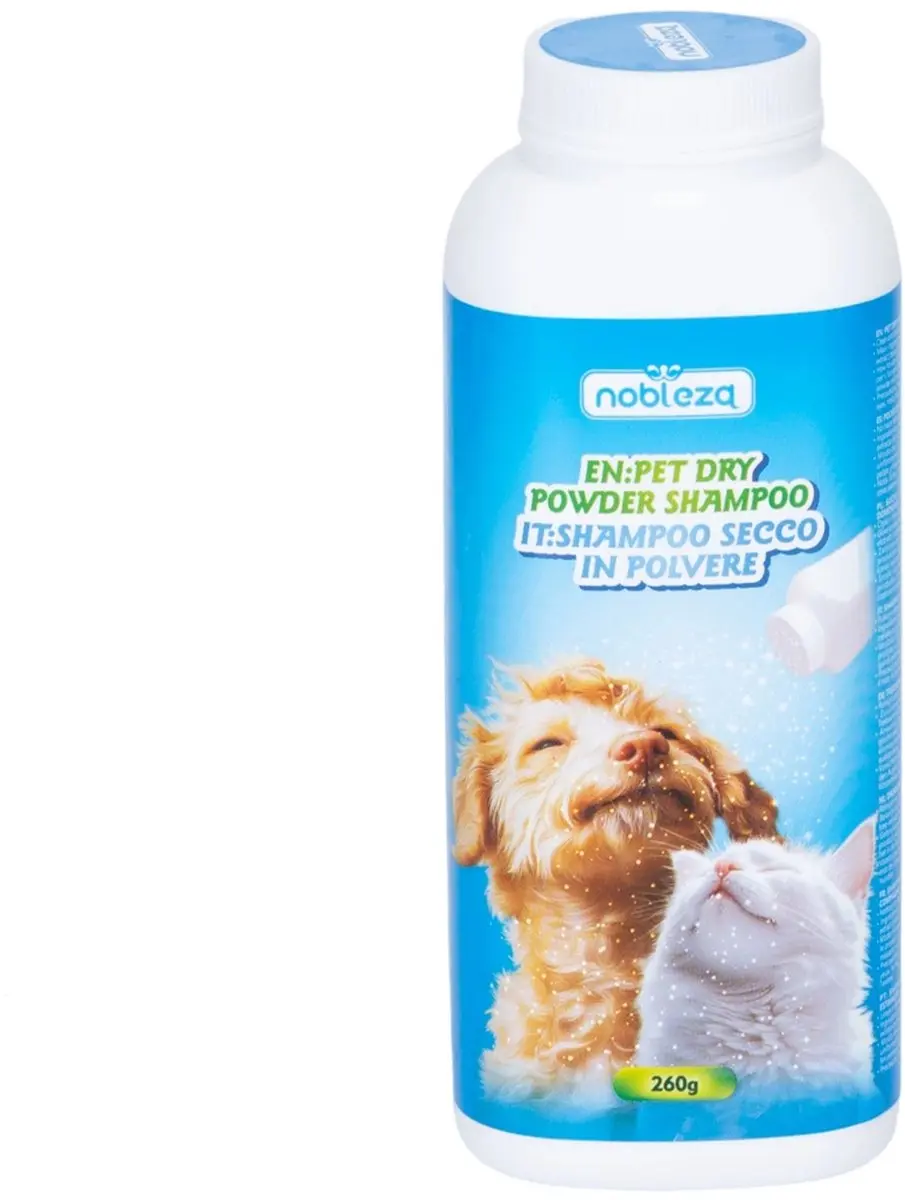 Nobleza Droogshampoo Hond en Kat 260g