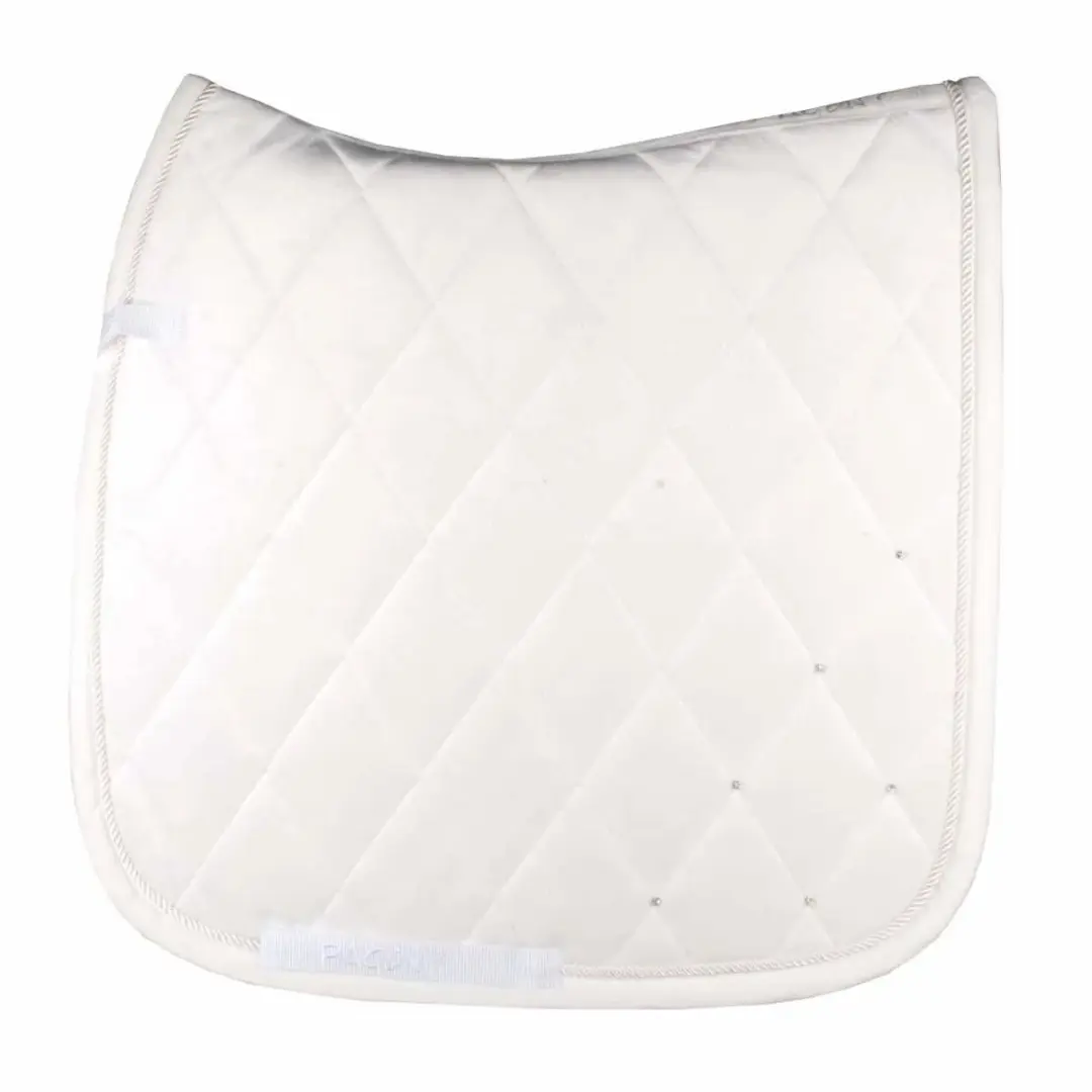 Pagony Velours Zadeldek Full - Wit