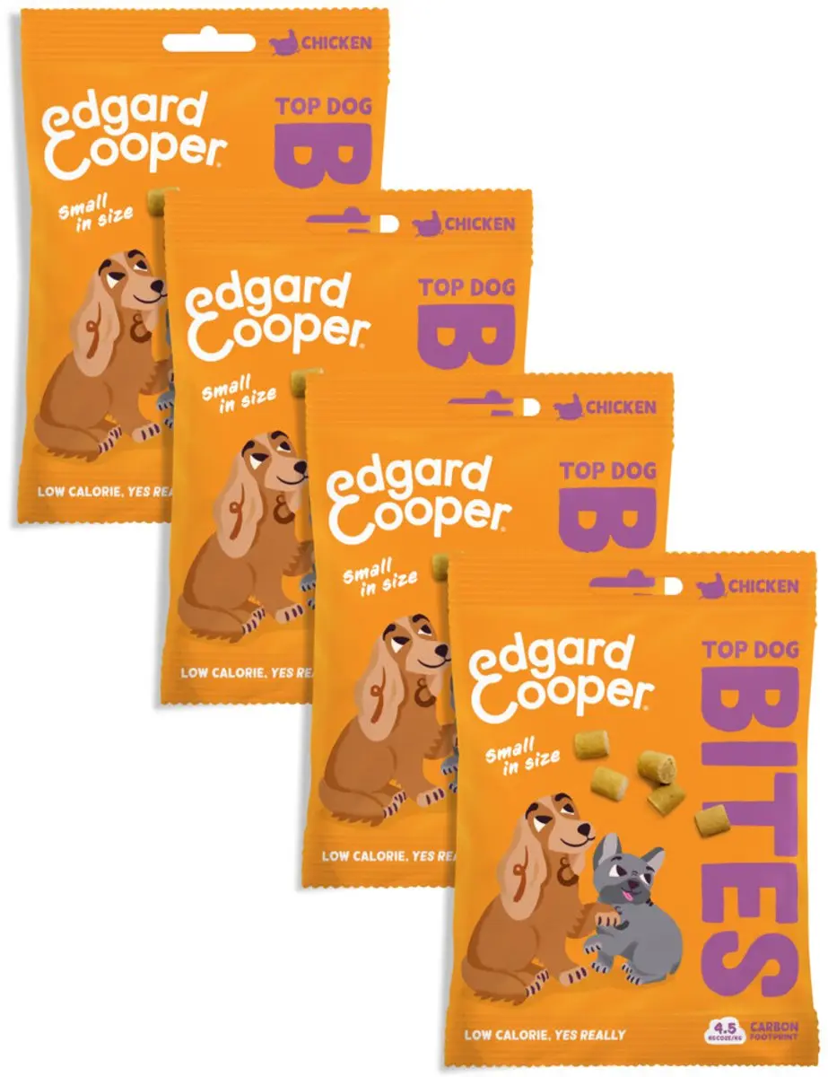 Edgard & Cooper Kip Bites Small Hondensnacks