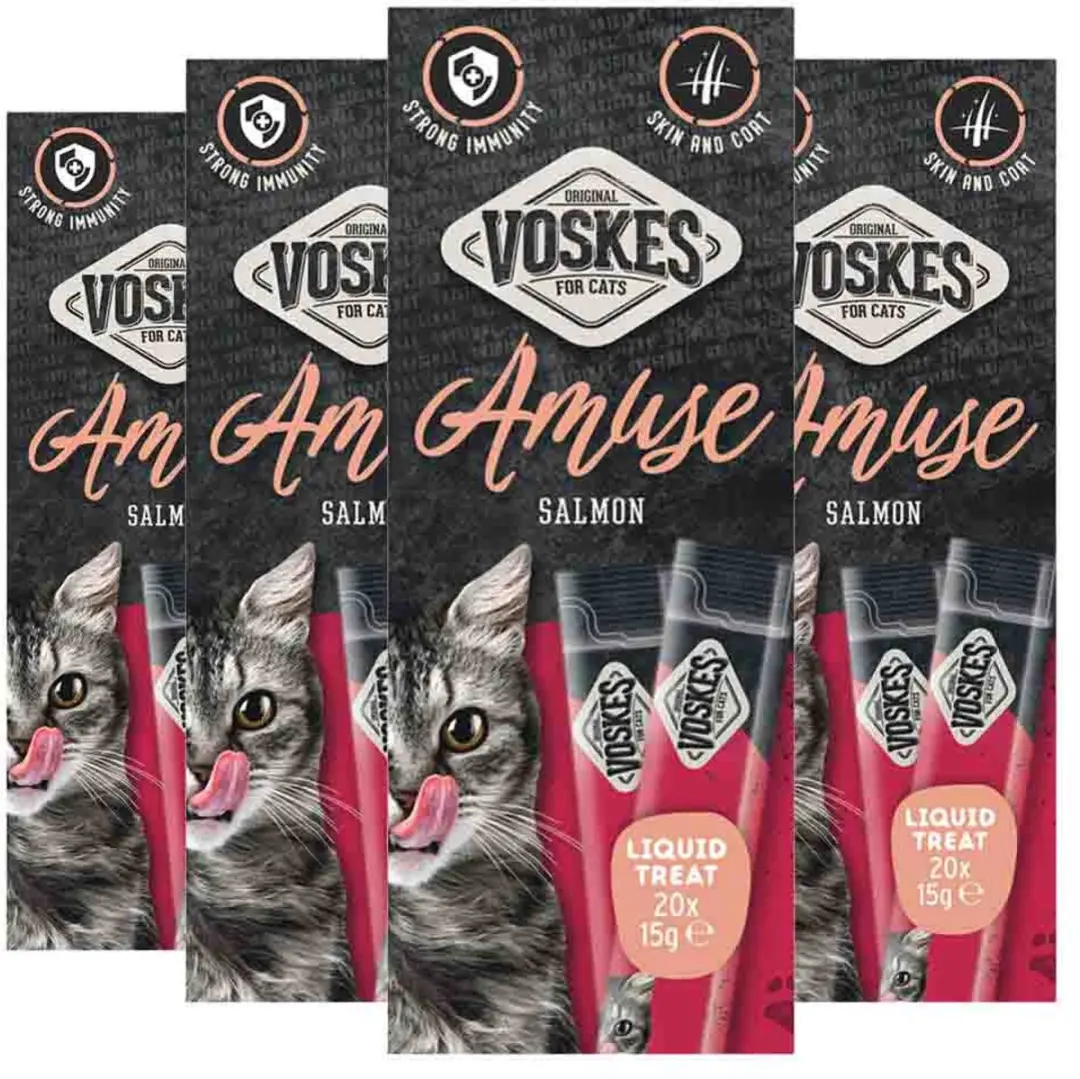Voskes Kattensnack Liquid Treat Zalm