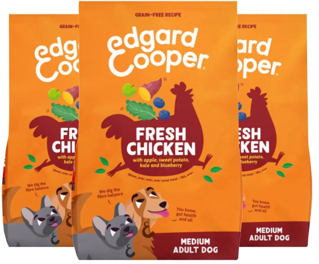 Edgard & Cooper Droog Hondenvoer Kip Medium