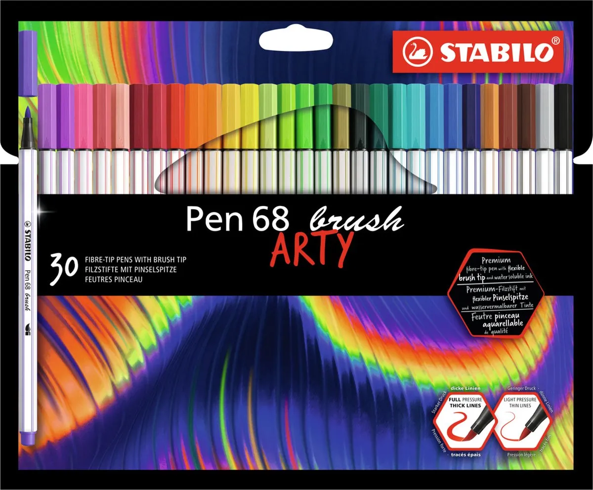 STABILO Pen 68 Brush ARTY