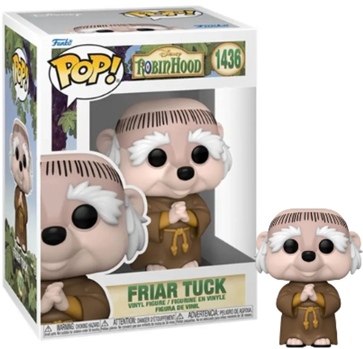 Funko Pop! Disney Robin Hood - Friar Tuck 75910 - Multi