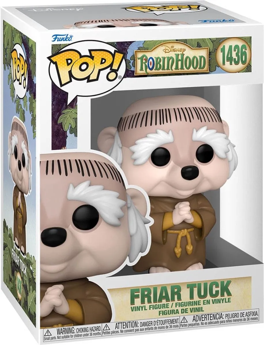 Funko Pop! Disney Robin Hood - Friar Tuck 75910 - Multi