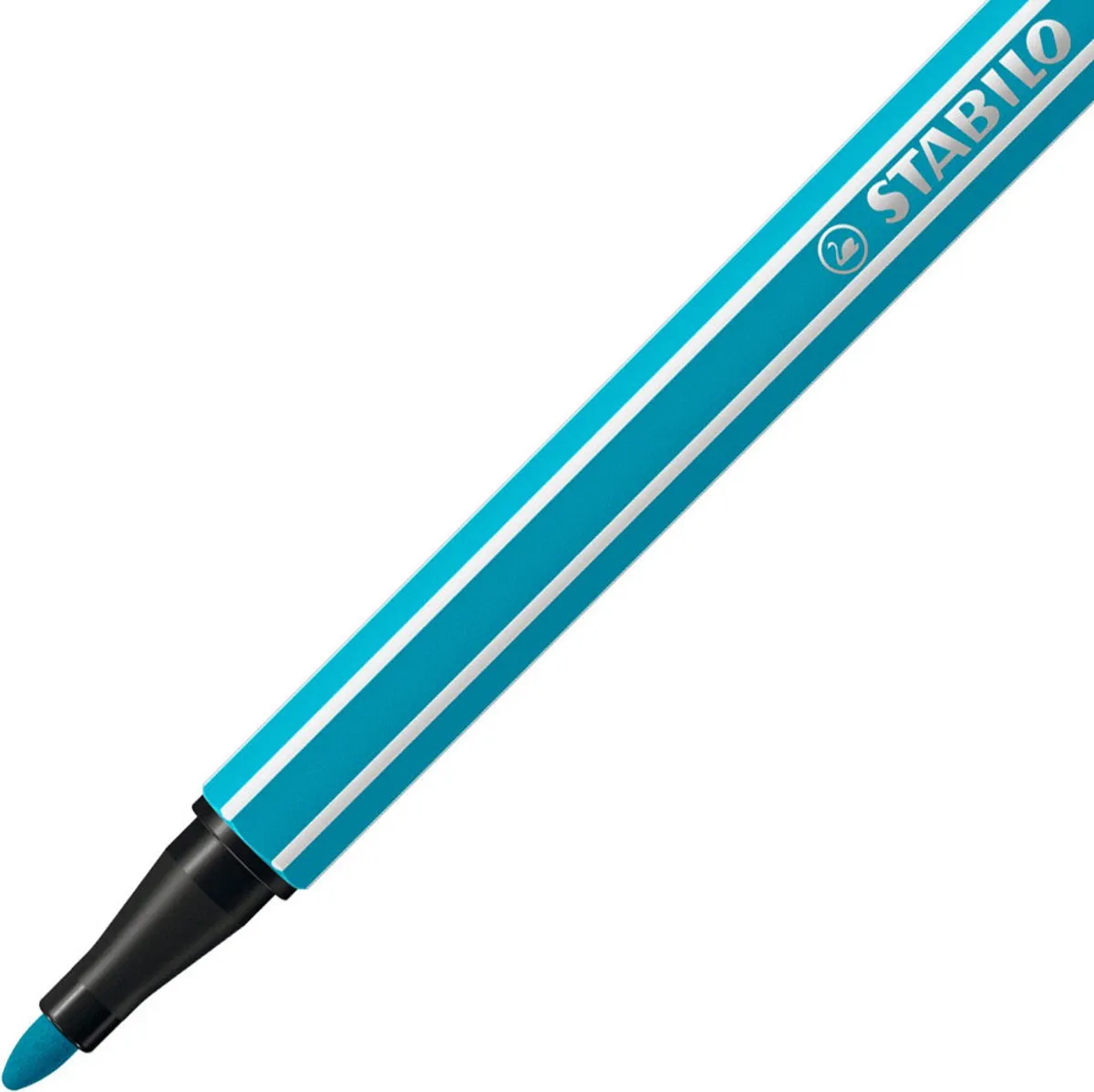 STABILO Pen 68 Premium Viltstift - Lichtblauw - 10 Stuks