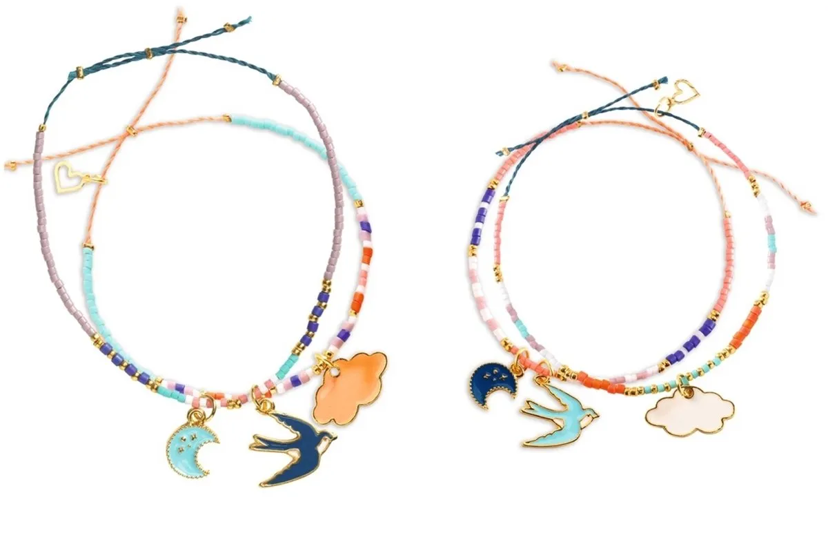Djeco Sky Multi-Wrap Armbanden Set - 475 Kralen Multicolor