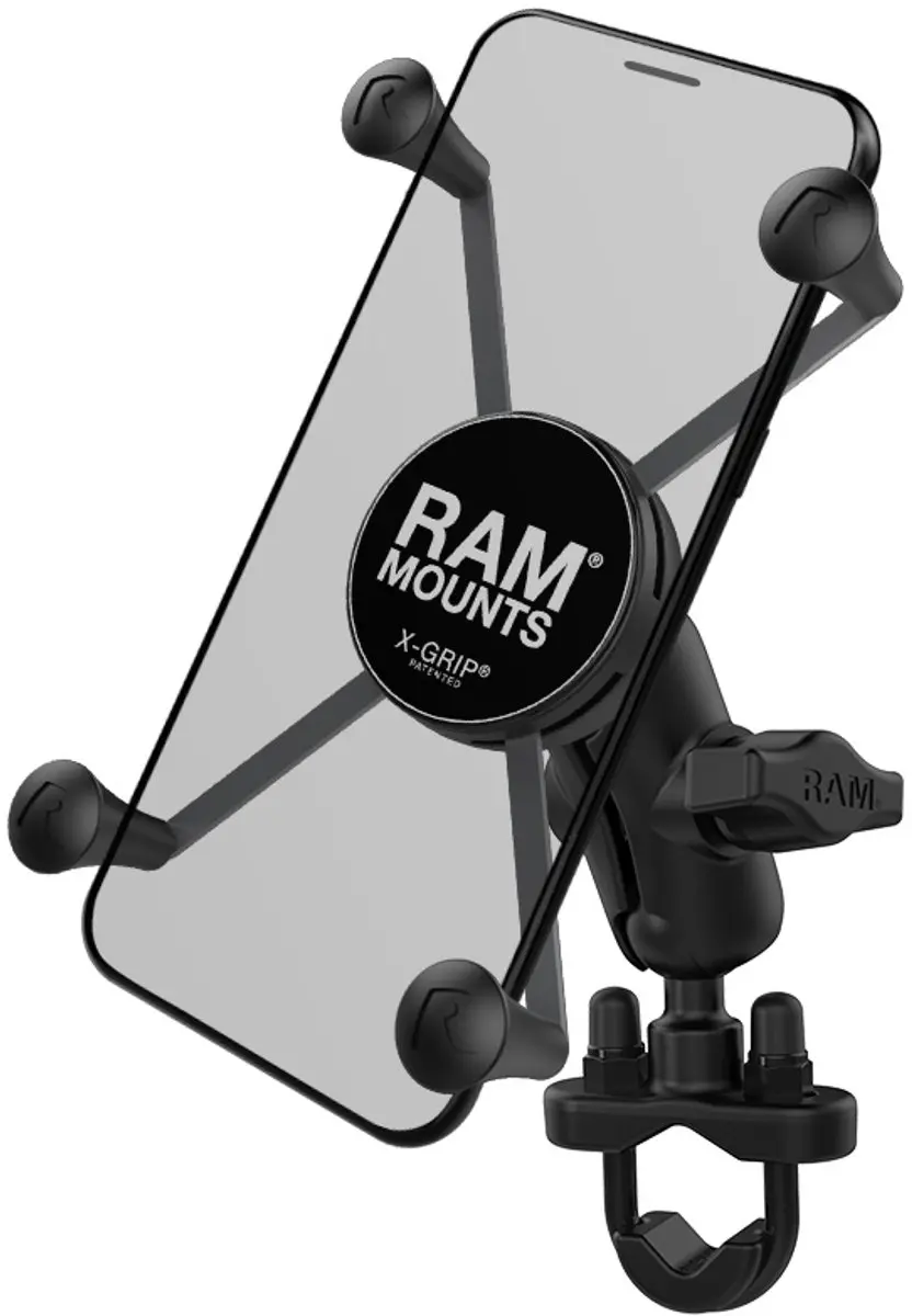 RAM Mounts X-Grip Grote Telefoonhouder met Stuur U-Bout Basis