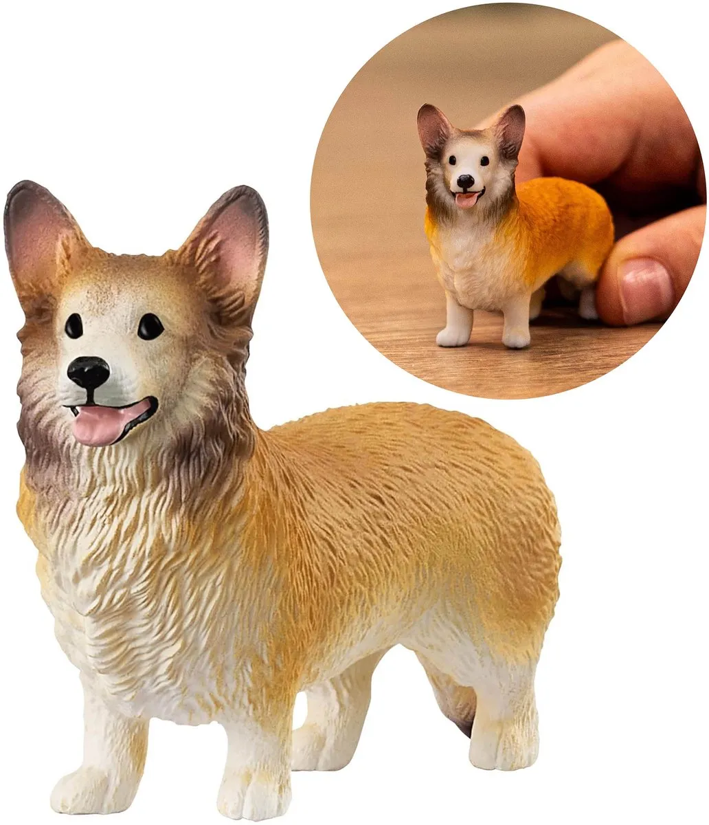 Schleich FARM WORLD Welsh Corgi 13999 - Meerkleurig