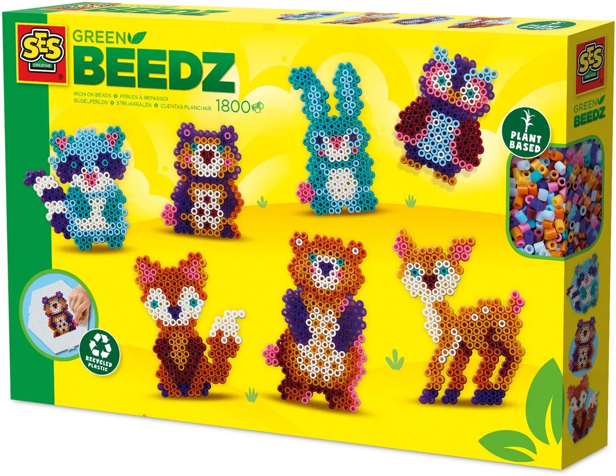 SES Creative Green Beedz Strijkkralen