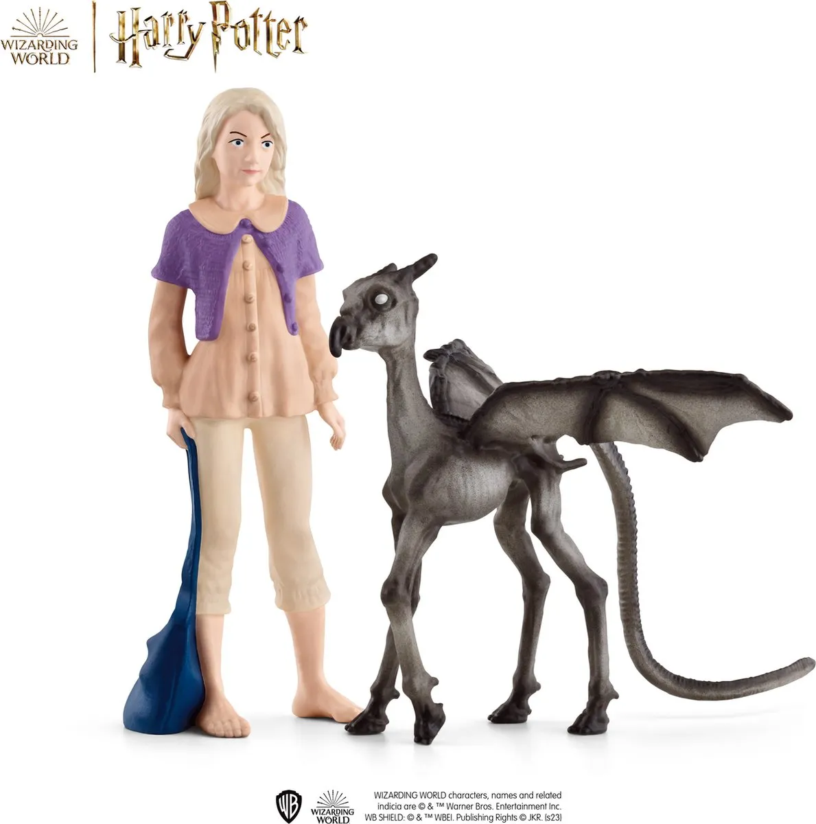 Schleich Harry Potter Luna Lovegood & Baby Thestral 42636 - Multikleur