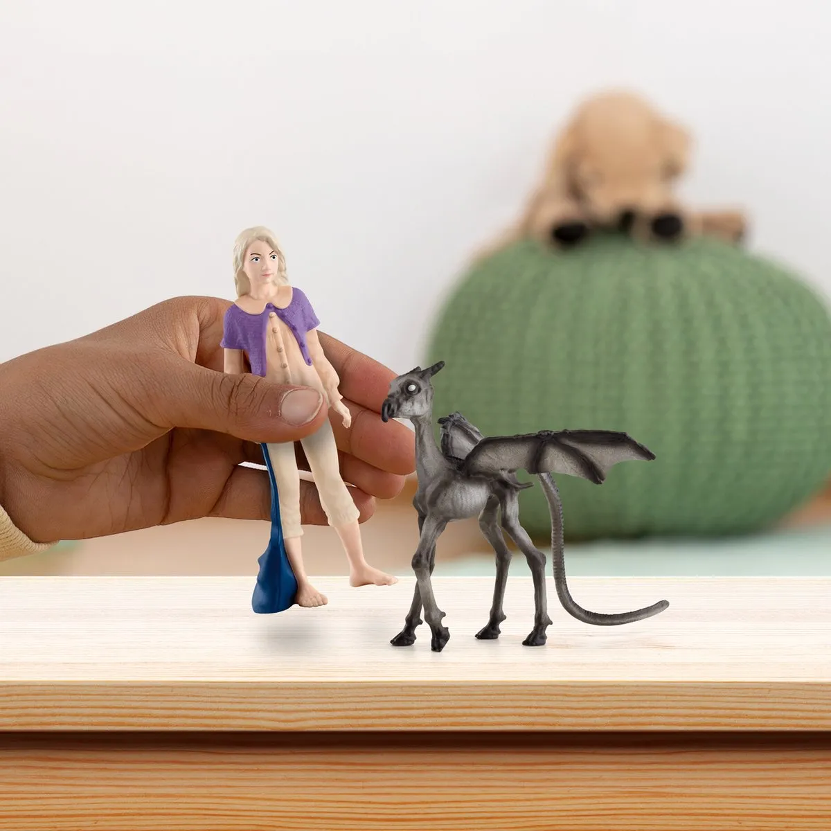 Schleich Harry Potter Luna Lovegood & Baby Thestral 42636 - Multikleur