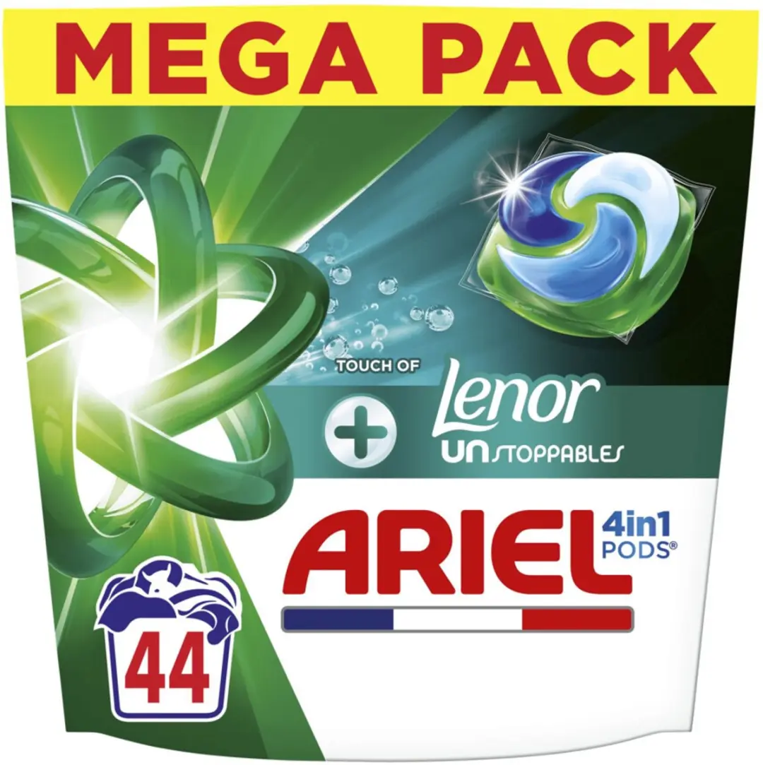 Ariel 4in1 Pods Lenor Unstoppables - 132 Stuks - afbeelding 2 van 5