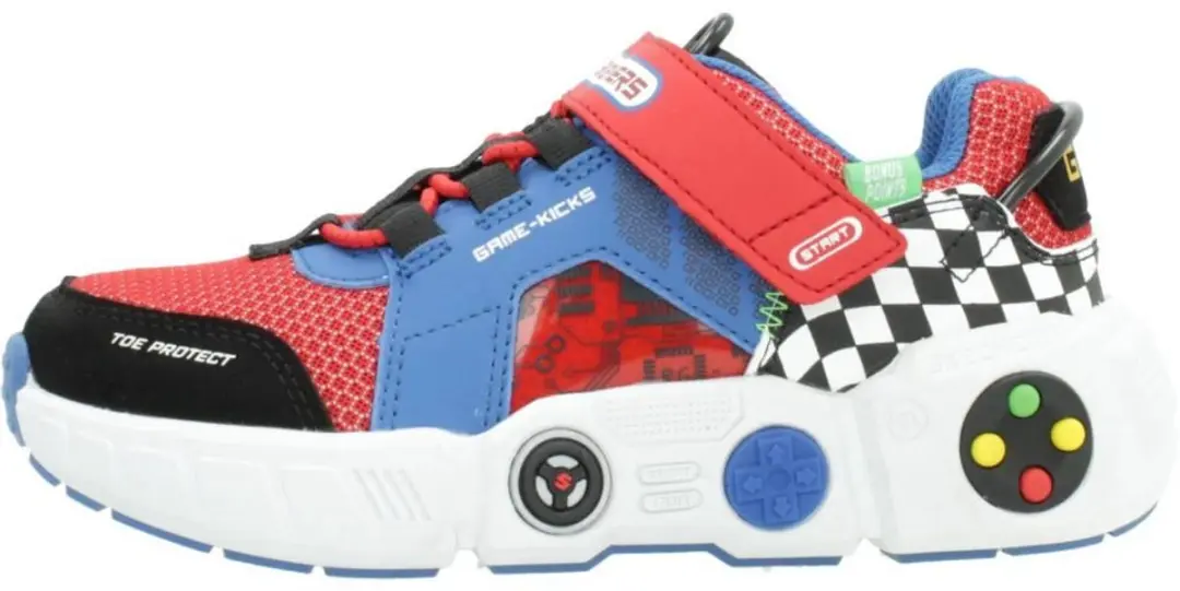 Skechers Gametronix 402260L-BLMT Sneakers - Rood