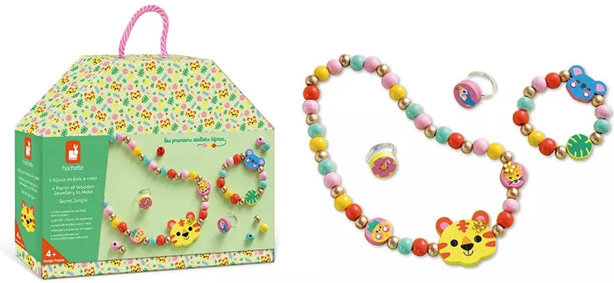 Janod Les Premiers Ateliers Bijoux Secret Jungle