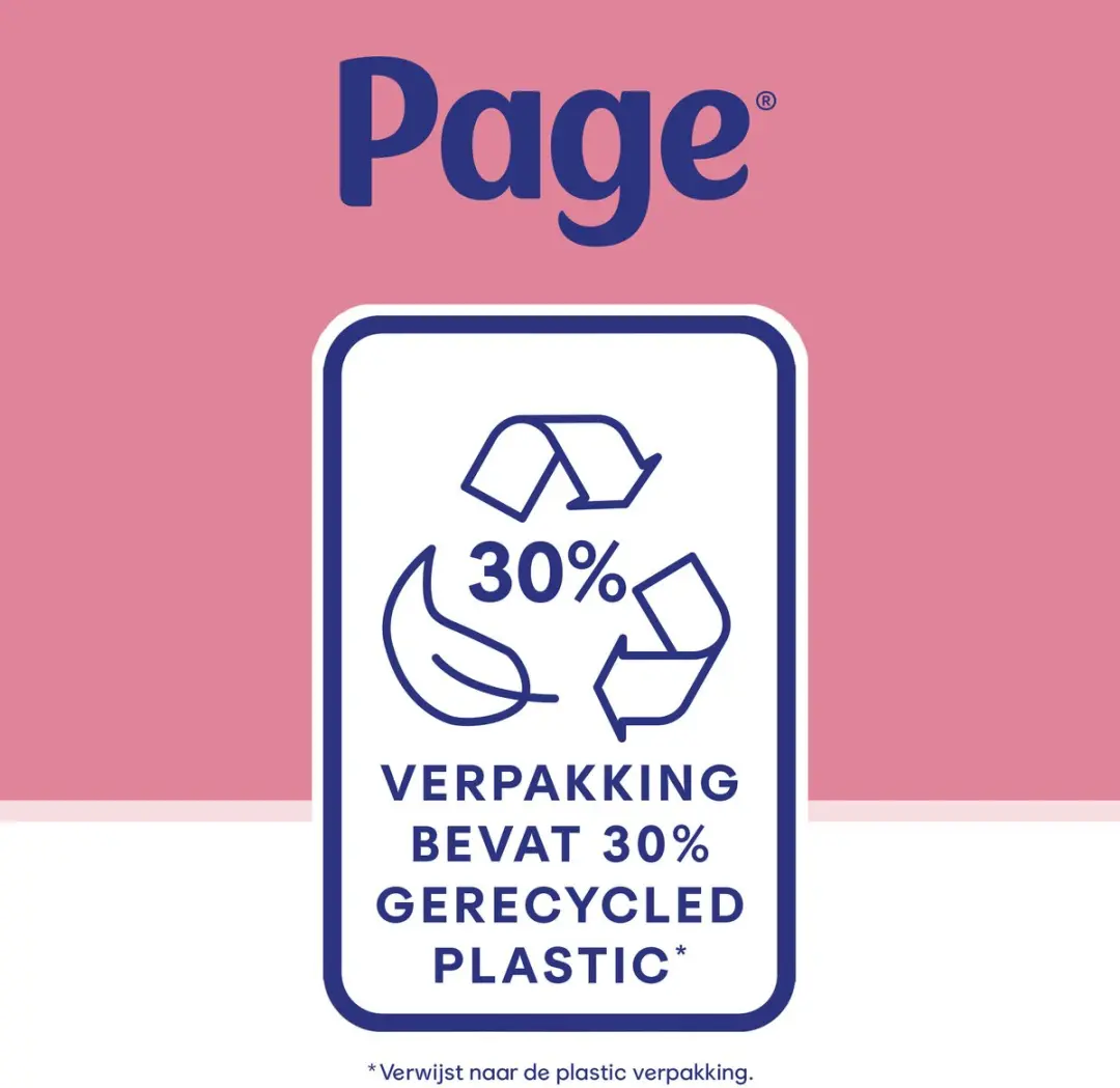 Page Fris en Zacht Sensitive Toiletpapier 456 Vel - 12x38 Stuks - MPN 4585253 - afbeelding 6 van 6